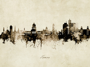 Havana Cuba Skyline