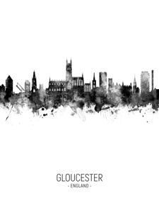 Gloucester England Skyline