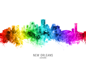 New Orleans Louisiana Skyline