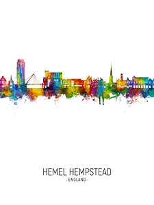 Hemel Hempstead England Skyline