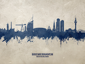 Bremerhaven Germany Skyline