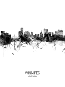 Winnipeg Canada Skyline