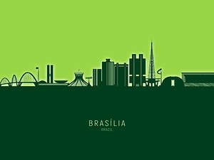 Brasilia Brazil Skyline