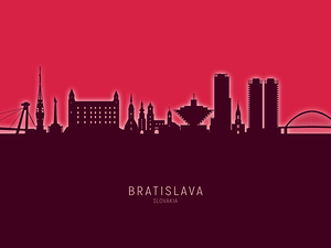 Bratislava Slovakia Skyline