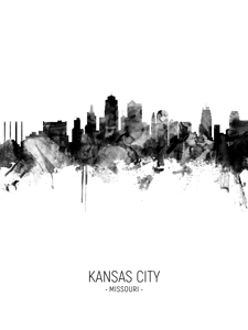 Kansas City Missouri Skyline