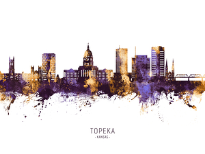 Topeka Wyoming Skyline