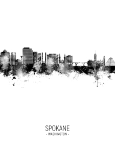 Spokane Washington Skyline