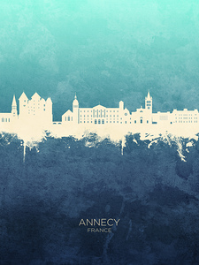 Annecy France Skyline