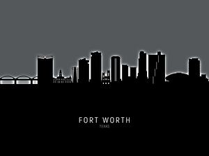 Fort Worth Texas Skyline