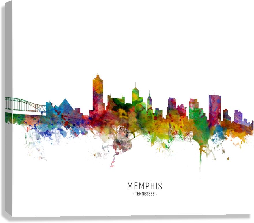 Memphis Tennessee Skyline Canvas Print