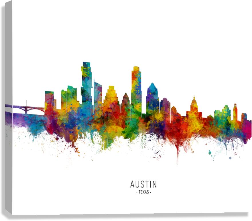 Austin Texas Skyline Canvas Print