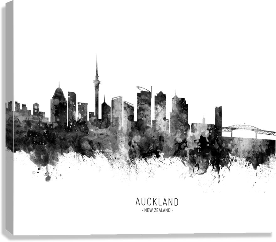 Auckland New Zealand Skyline Canvas Print