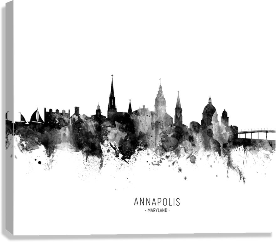 Annapolis Maryland Skyline Canvas Print