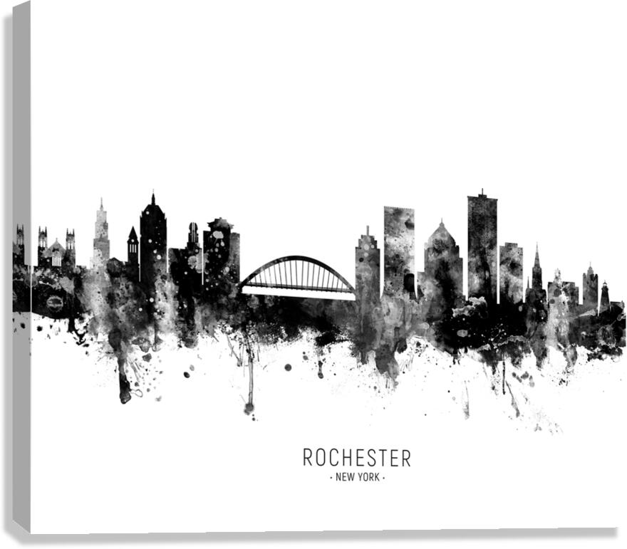Rochester New York Skyline Canvas Print