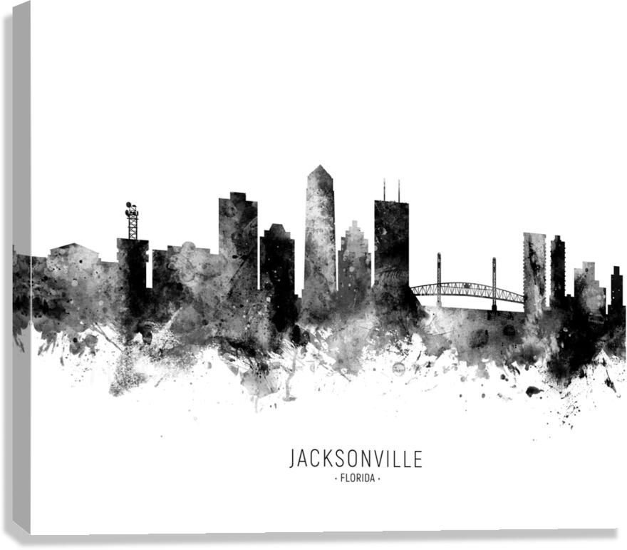Jacksonville Florida Skyline Canvas Print