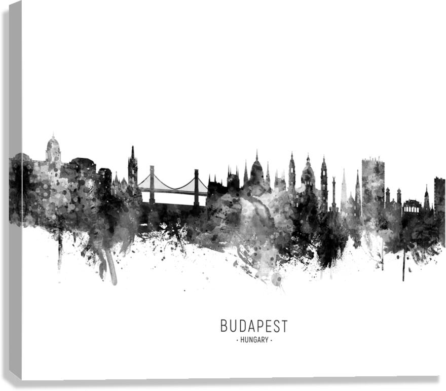 Budapest Hungary Skyline Canvas Print