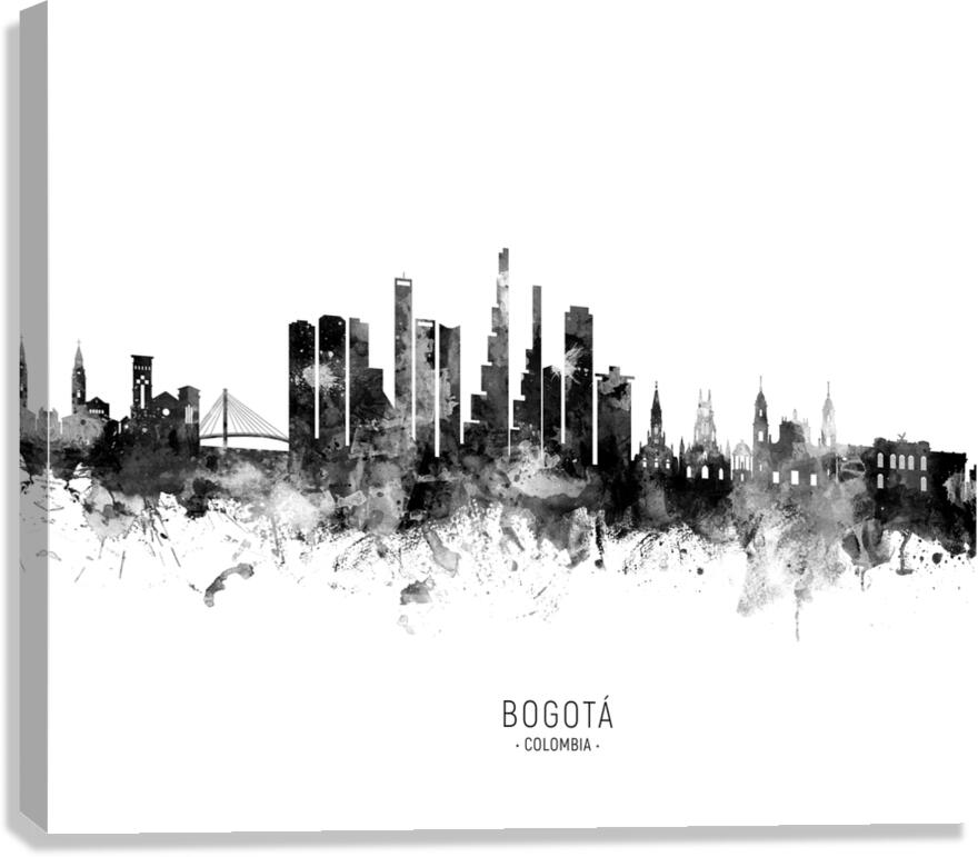Bogota Colombia Skyline Canvas Print