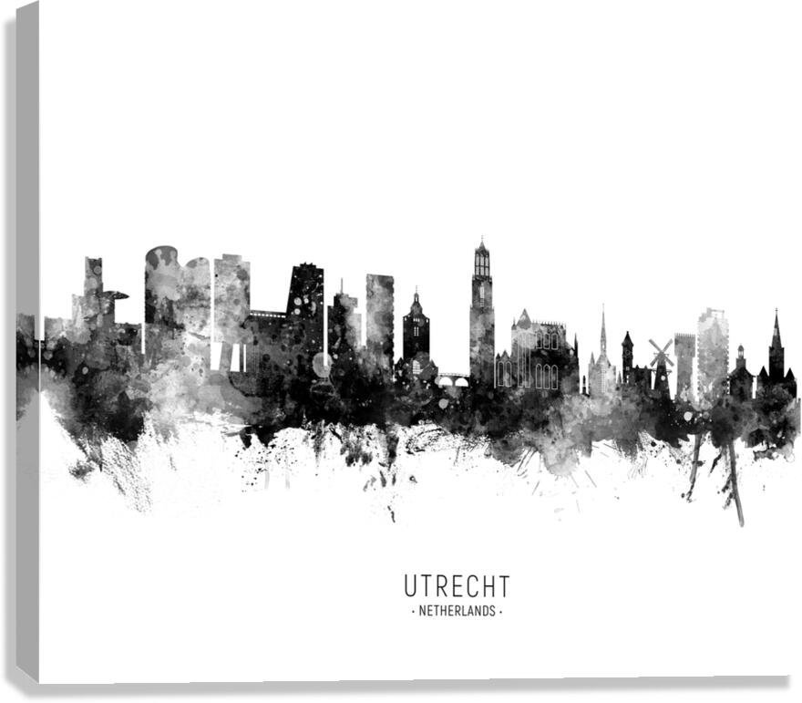 Utrecht The Netherlands Skyline Canvas Print
