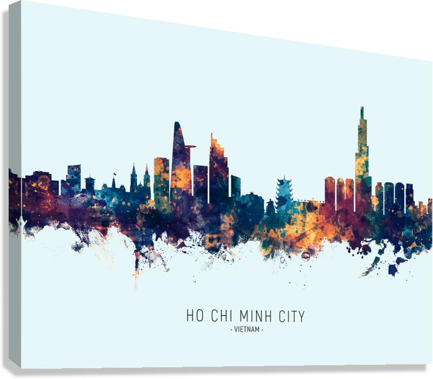 Ho Chi Minh City Vietnam Skyline Canvas Print
