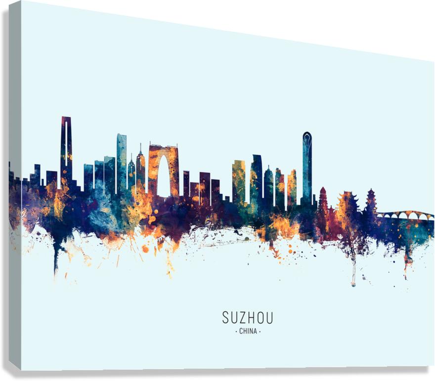 Suzhou China Skyline Canvas Print