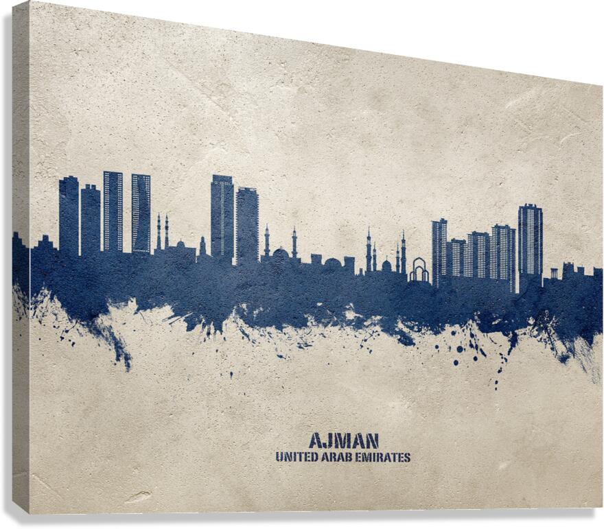 Ajman Skyline Canvas Print