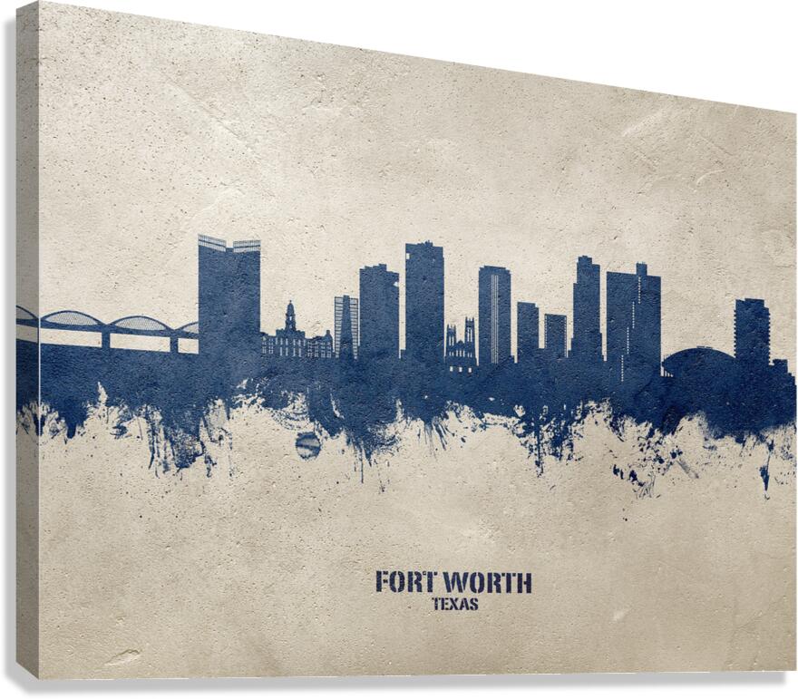 Fort Worth Texas Skyline Canvas Print