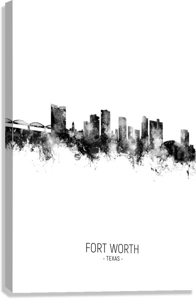 Fort Worth Texas Skyline Canvas Print