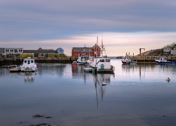Sunset at Motif Number One Rockport 2 by Dimitry Papkov