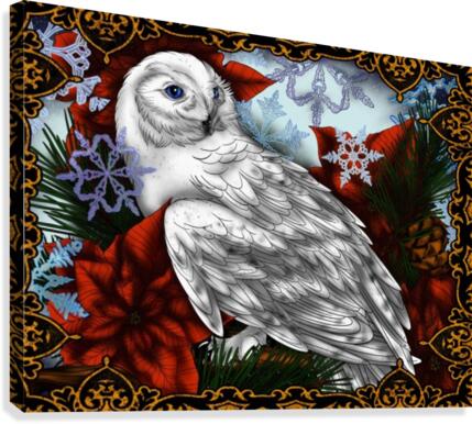 winter winds Canvas Print