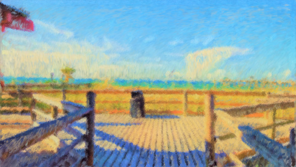 Boardwalk 3 Print