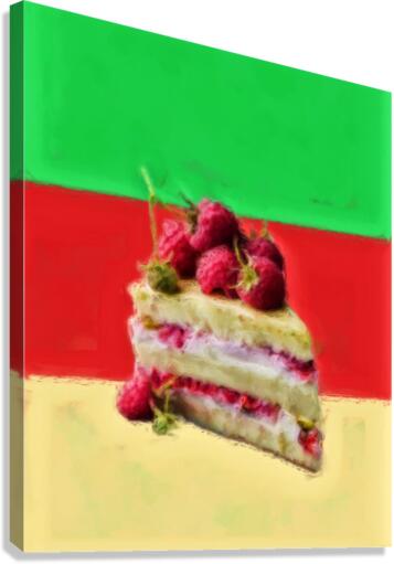 Cake Cake Canvas Print