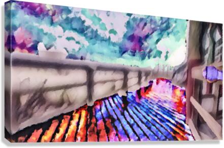 Boardwalk Canvas Print