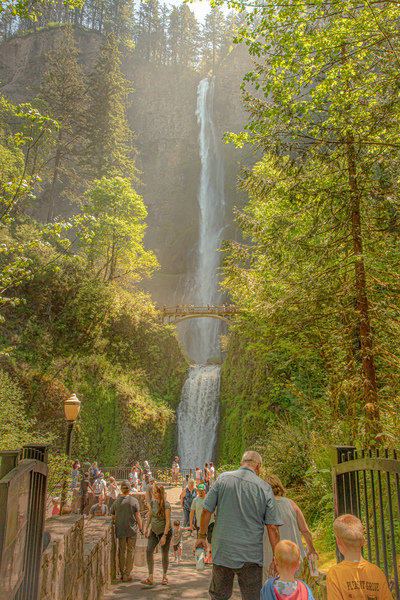 Multnomah Falls 2023 by Alan Workman Fine Art Photography