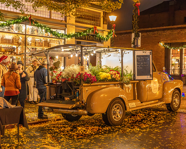 Floral Truck by Alan Workman Fine Art Photography