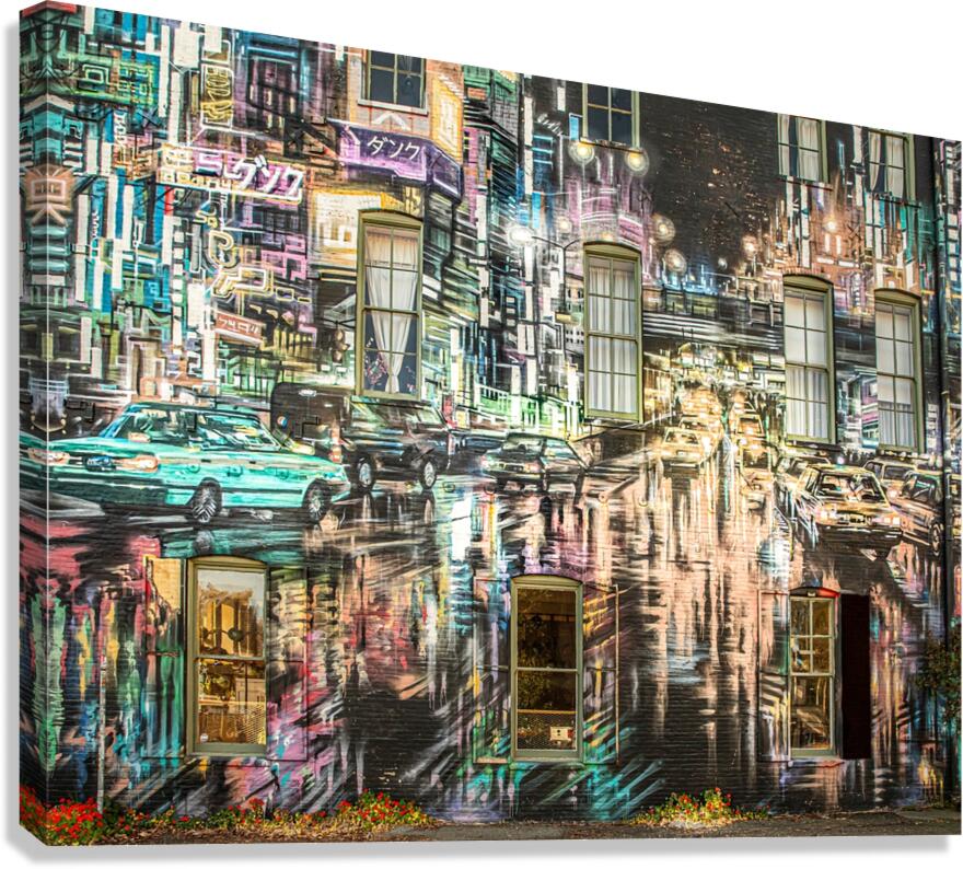 Downtown Canvas Print