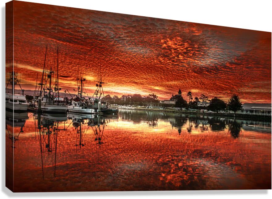 Red Dawn Canvas Print