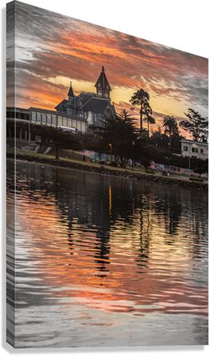 Carson Mansion Canvas Print