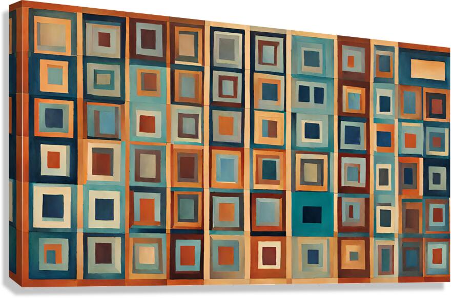 Cubist Spectrum Canvas Print