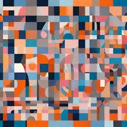 Geometric Hues A Mosaic of Abstraction