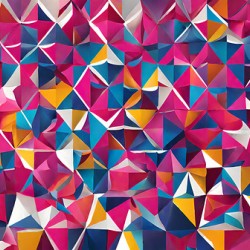 Kaleidoscopic Origami Tapestry