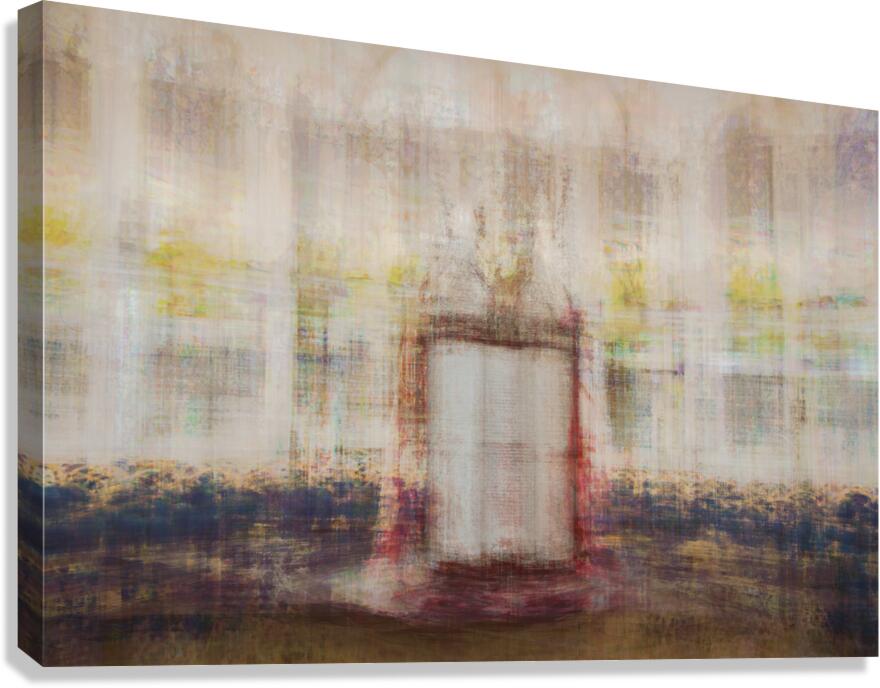  תורה כסף פתוח 1 Canvas Print