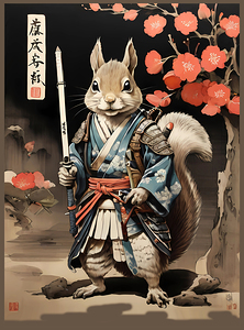  Squirrel Warrior Japanese