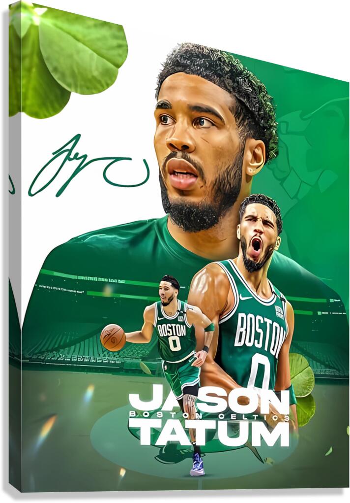  Player Jayson Tatum Canvas Print