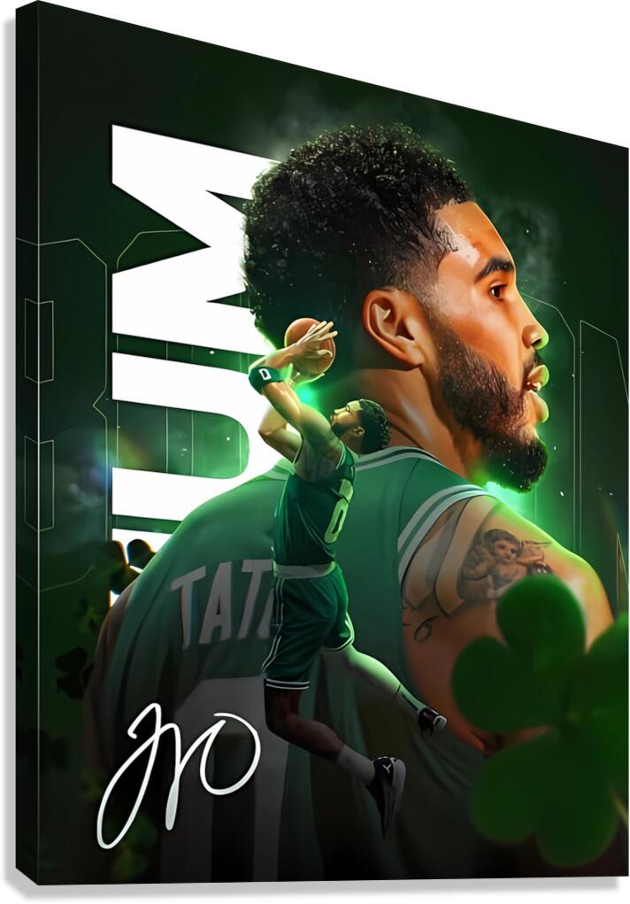   Jayson Tatum Baketball Canvas Print