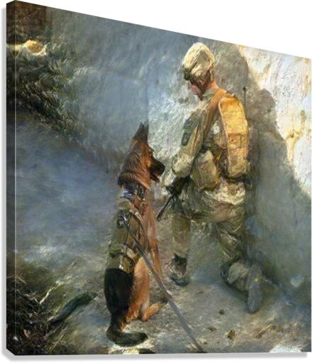 On Patrol Canvas Print