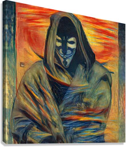 Anon Canvas Print