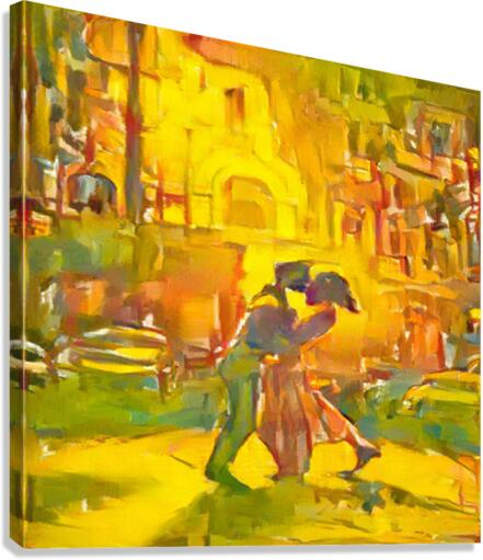 The Dance Canvas Print