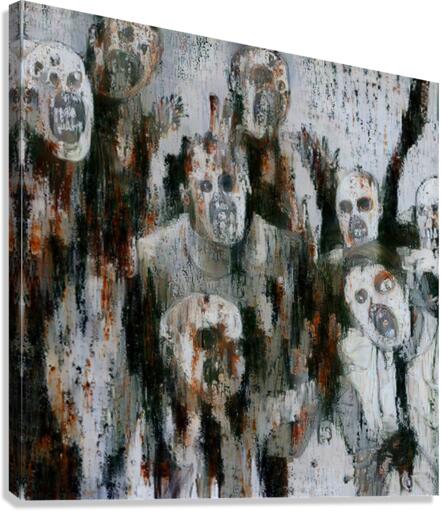 Zombies Canvas Print
