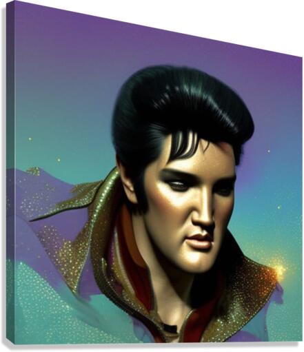 Elvis Canvas Print