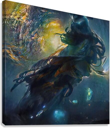 Quantum Entanglement Canvas Print